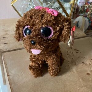 Maddie the Dog 6” Beanie Boo with Tags
